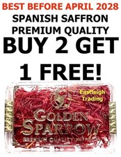 *BUY 2 GET 1 FREE* 1 X 1G SPANISH SAFFRON SPICE FILAMENT THREADS PREMIUM QUALITY