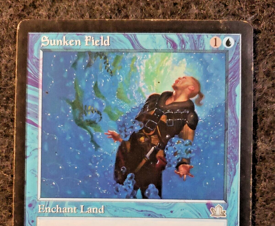Sunken Field Prophecy PLD MINOR DAMAGE MAGIC THE GATHERING MTG