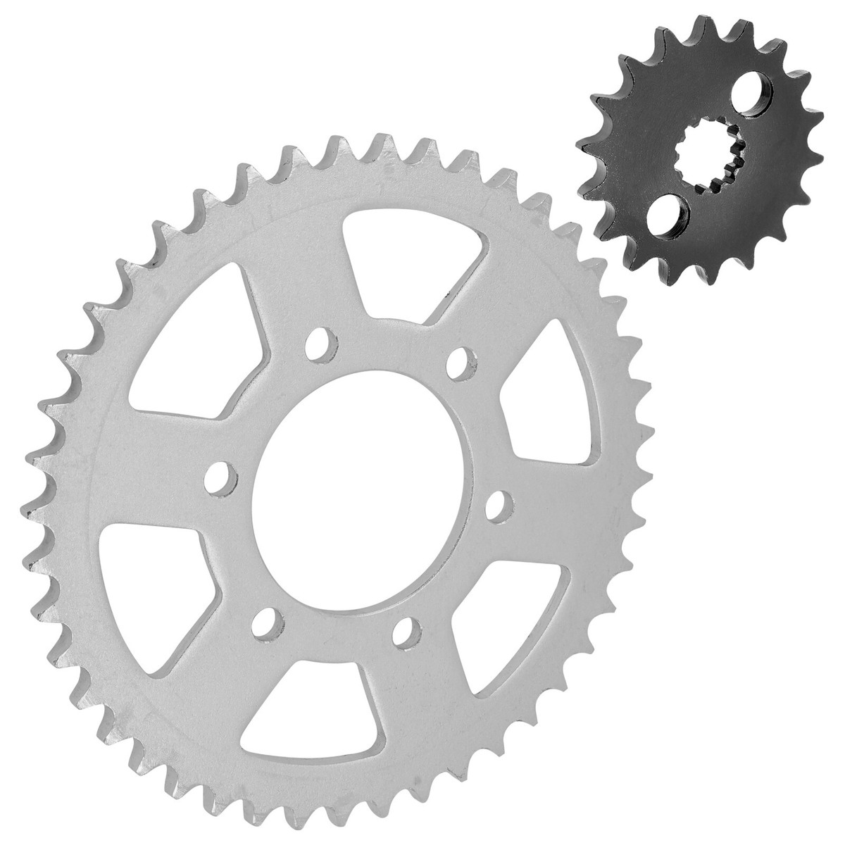 ろっきー Front & Rear Sprockets Kit for Kawasaki ZX1200 Ninja ZX-12R 2000