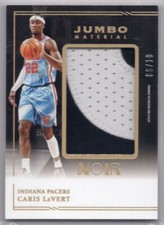 Caris LeVert 2020-21 Panini Noir Basketball Jumbo Material #06/10