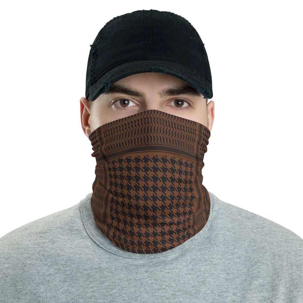 Brown Plain Color Keffyeh Shemagh Print Neck Gaiter
Opens in a new window or tab