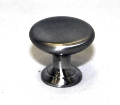 10pcs Mushroom Style(25mm) Kitchen Cabinet Hardware Knob Pull Brushed Chrome