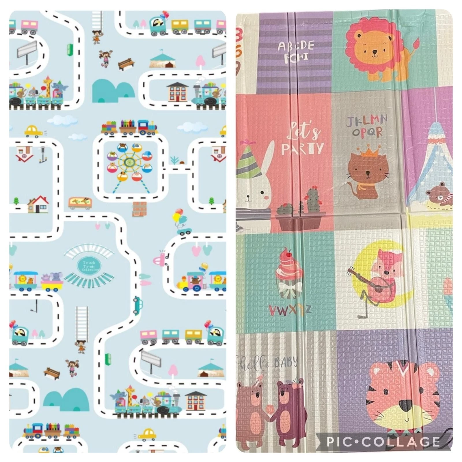 2 Sided Educational Extra Large Thick Baby Play Mat Kids Crawling Soft Foam 2-1
Opens in a new windo