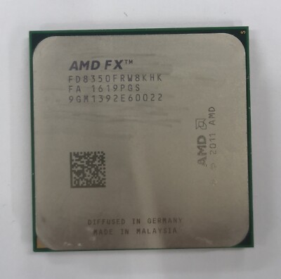 AMD FX-8350 FX-8320 FX-8300 FX-8150 FX-8120 FX-6350 Desktop Processor AM3+ CPU