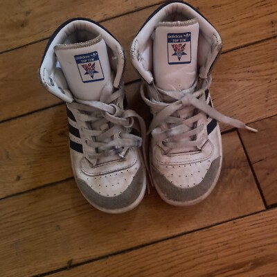 adidas Top Ten High Kids Boys Sneakers Shoes Casual Size 10K - Blue,White -  | eBay