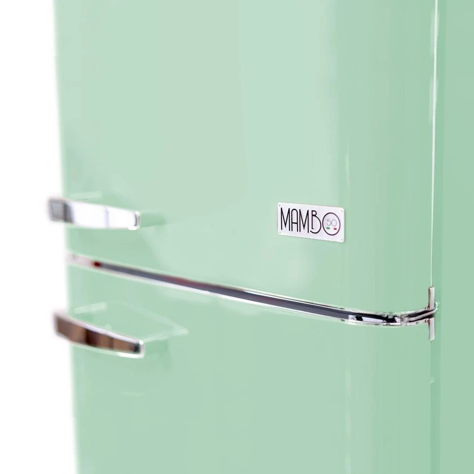 PYRAMIDEA Frigorifero Doppia Porta Mambo Colore Verde Capacità Totale 240 L MAMB - Immagine 4 di 4