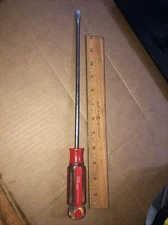 Master Mechanics 14” Long 1/4” Slotted Tip Made In USA ! Ready To do Work !