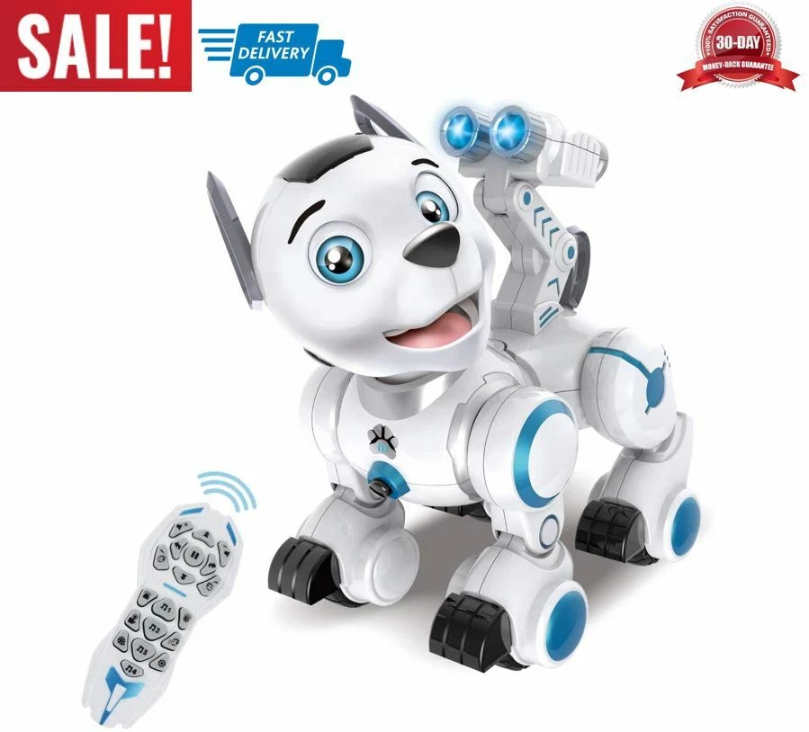 perro robot RC interactivo inteligente de baile control remoto juguete niño  niña