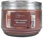 Mainstays Iced Caramel Macchiato Scented 3-Wick Glass Jar Candle, 11.5oz