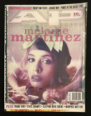 MELANIE MARTINEZ: ALTERNATIVE PRESS Magazine. Dec. 2016. Issue
