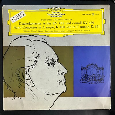 Mozart, Bamberger Symph, Piano Concertos In A Major and C Minor, Vinyl LP, VG+