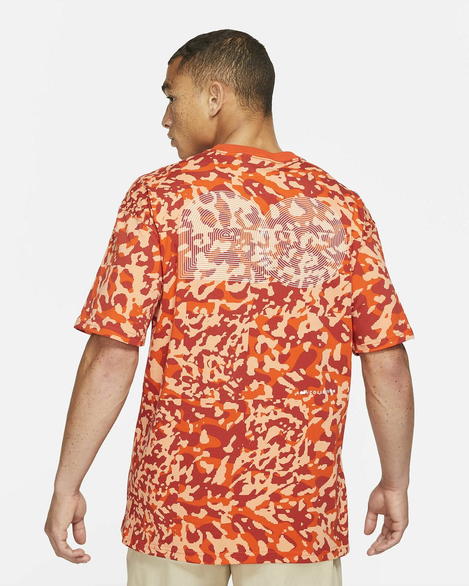 【48 フォーエイト スクラッチ】フォーエイトサイン入りTシャツ NEW Size L Nike x Naomi Osaka Orange Camo T Shirt Tee Tennis