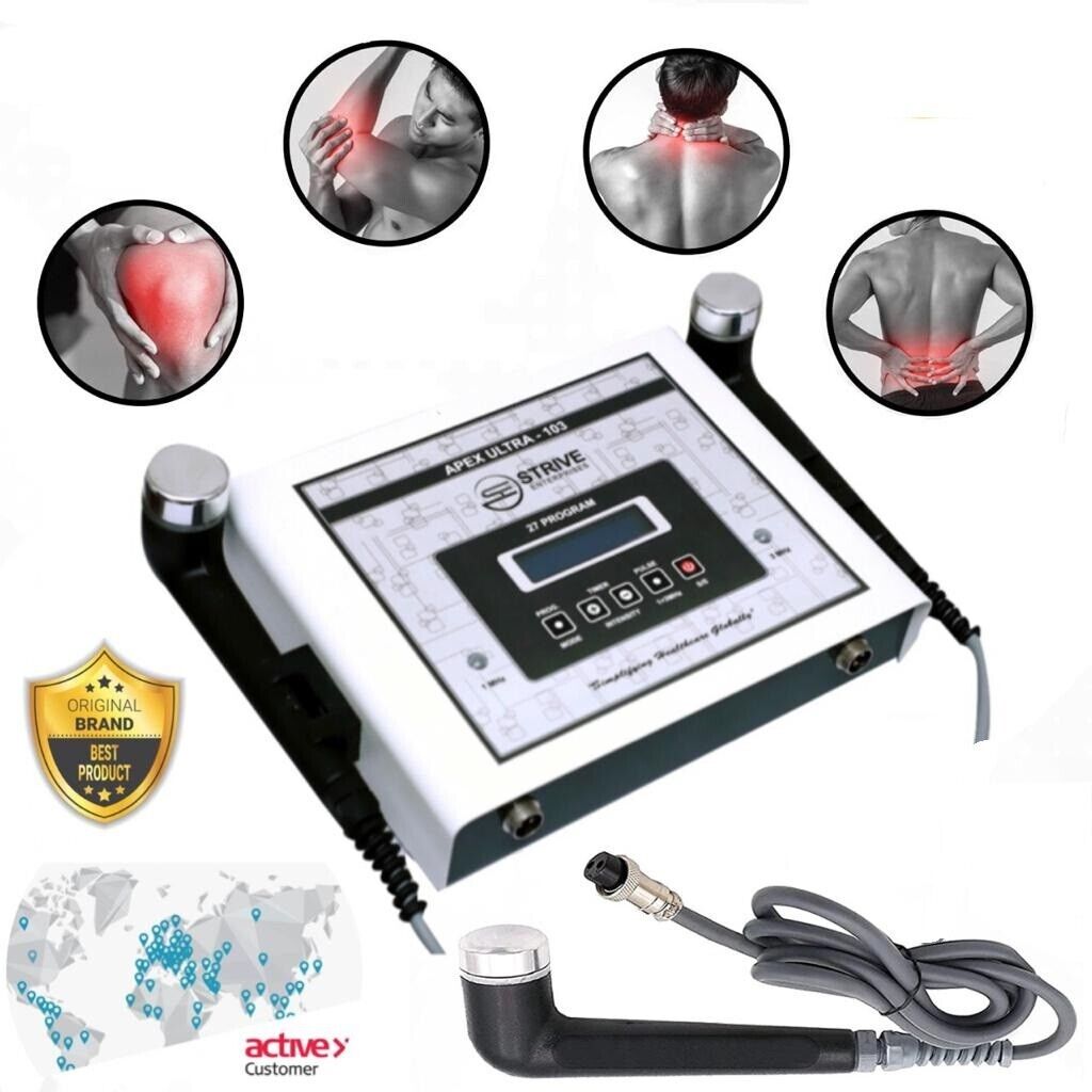 Ultrasound Therapy Device 1mhz &3 Mhz Pain Relief Ultrasound Therapy machine