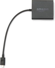 Amazon Ethernet Adaptor Fire TV Stick/3/4/Lite/Max/4K/Cube/Basic No Wi-Fi Requir