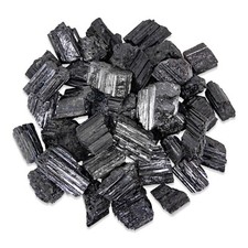 Black Tourmaline Rough Natural Stones 4 oz-5 lbs Bulk Wholesale Crystal Raw