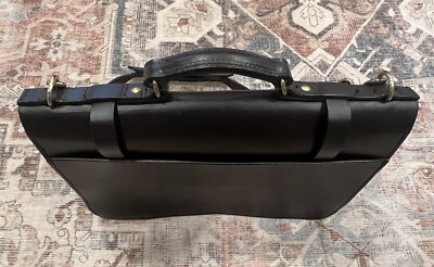 Filson Leather Field Satchel - Brown Genuine Bridle Leather