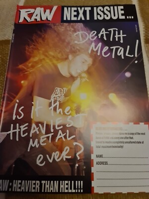 Vintage JOHN TARDY OBITUARY / DARE BLOOD FROM A4 POSTER RAW MAGAZINE CLIPPING 