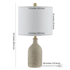 Safavieh GUNNAR 23" TABLE LAMP, Reduced Price 2172733694 TBL4307A