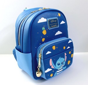 loungefly disney lilo & stitch flowers satchel bolsa