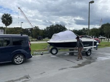 GazziBow® Trackless - Small 16' - 23' Boat Bow Cabin / Tent for Camping Shade