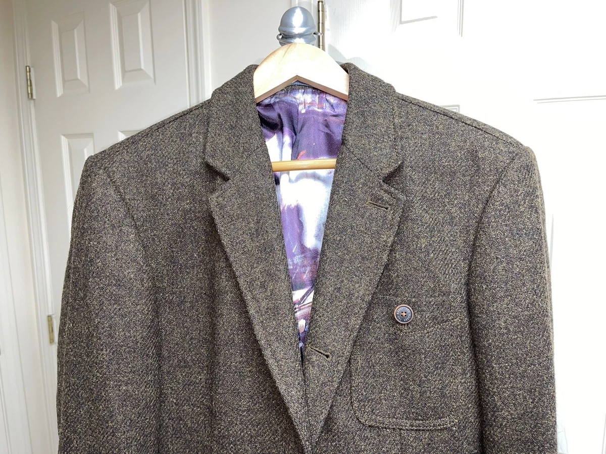 Ted baker tweed blazer cheap