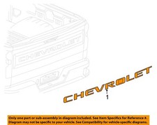 GM OEM 19-23 Silverado 1500 LD Pick Up Box Exterior Trim-Decal 84425985