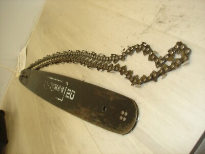 Craftsman Sim-pul pro series 20'' bar and chain  chainsaw part READ AD  bin 422
