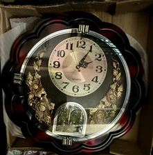 New! Vintage Tianguan Quartz Musical Wall Clock