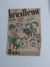 Vintage Brasilena Rumba A Ja Ja Musical Sheet. 