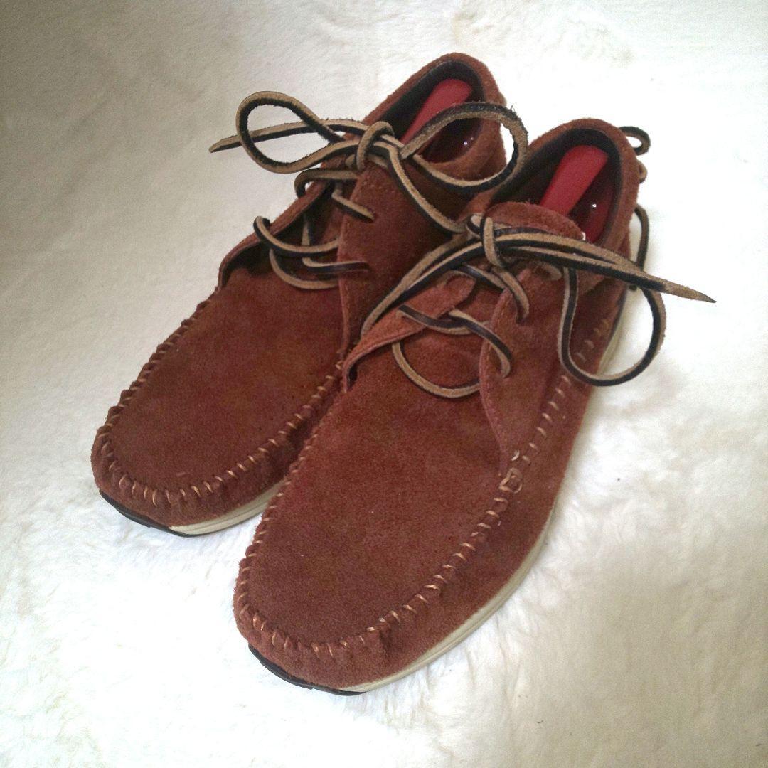 Men 9.0US Visvim Moccasin Shoes Brown Original JPN Limited  display picture 1