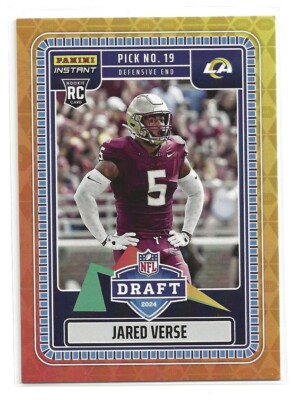2024 Panini Instant NFL Jared Verse Draft Night SP RC /798