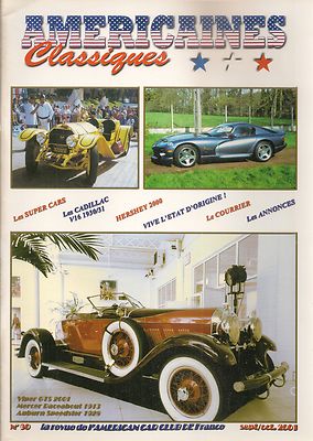 AMERICANES CLASSIQUES 90 LES SUPERCARS LES CADILLAC V16 1930 1931 HERSHEY 2000