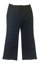 Time And Tru Women's Ponte Bootcut Pants with Front Slit Size XXL/20 STRECH BLUE