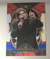 William Regal 2023 WWE Panini Select Red And Blue Prizm Card