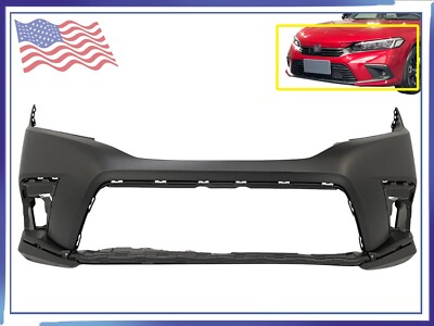 HONDA CIVIC SEDAN FRONT BUMPER COVER PRIMED OEM#04711S01A01ZZ 1999-2000