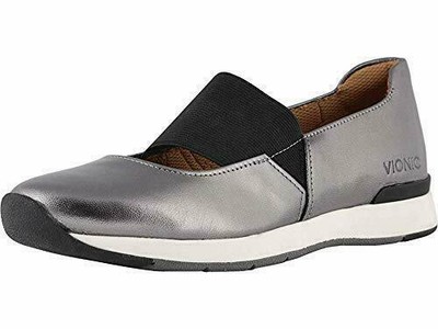 Vionic Women's Cosmic Cadee Mary Jane - Ladies Casual Walking 6 Wide, Pewter | eBay