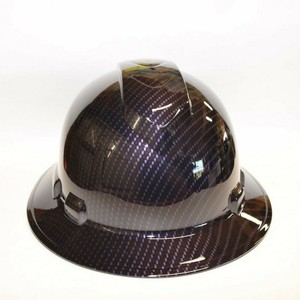broad brim hard hat