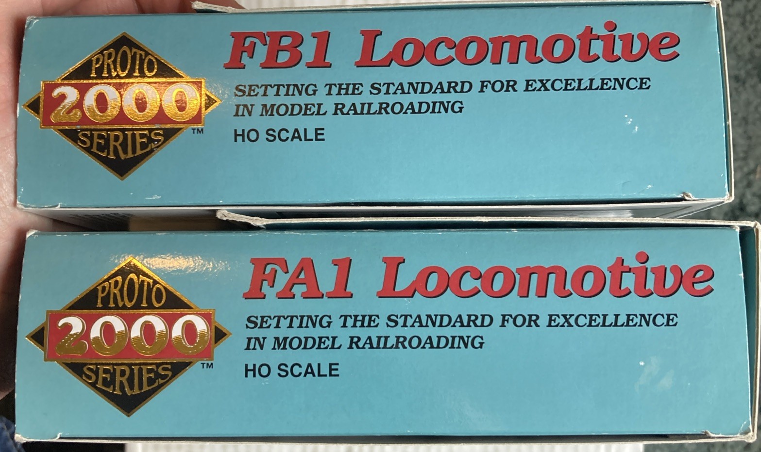 Proto 2000 HO Scale Diesel FA 1 & FB1 Pennsylvania Both Powered DCC Ready thumbnail 8