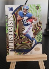 Malik Nabers Illusionists Acetate Insert RC 2024 Panini Illusions Giants