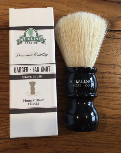 Stirling Boar (Reknotted- Originally Badger) Brush 24 MM-Used