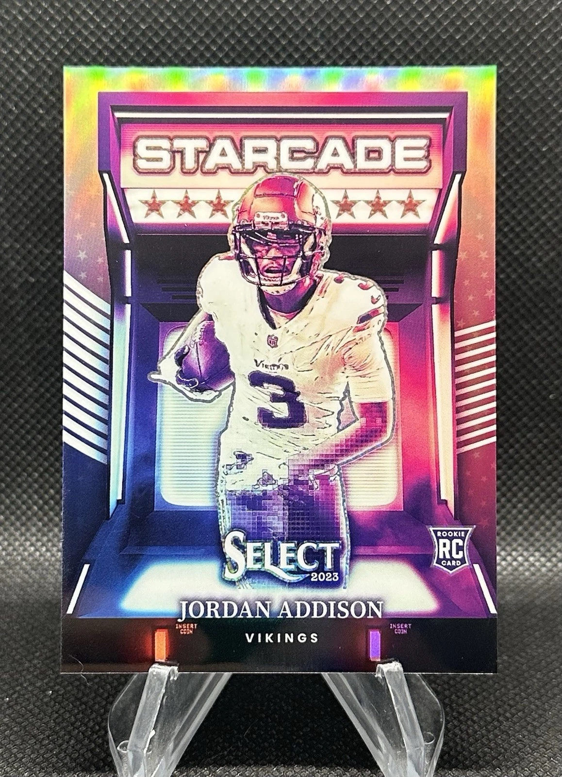 Jordan Addison Panini Select Starcade #STCJAD Base