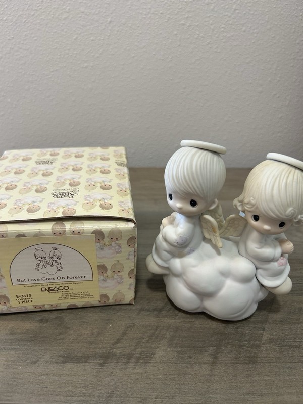 Precious Moments ‘But Love Goes On Forever’ 1979 Figurine