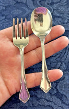 Toddletime Stainless by Oneida Child's Toddler's Spoon and Fork Set