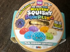 NEW RELEASE RMS Viral Mini Mystery Squishy Dumpling Teal Ribbon Edition