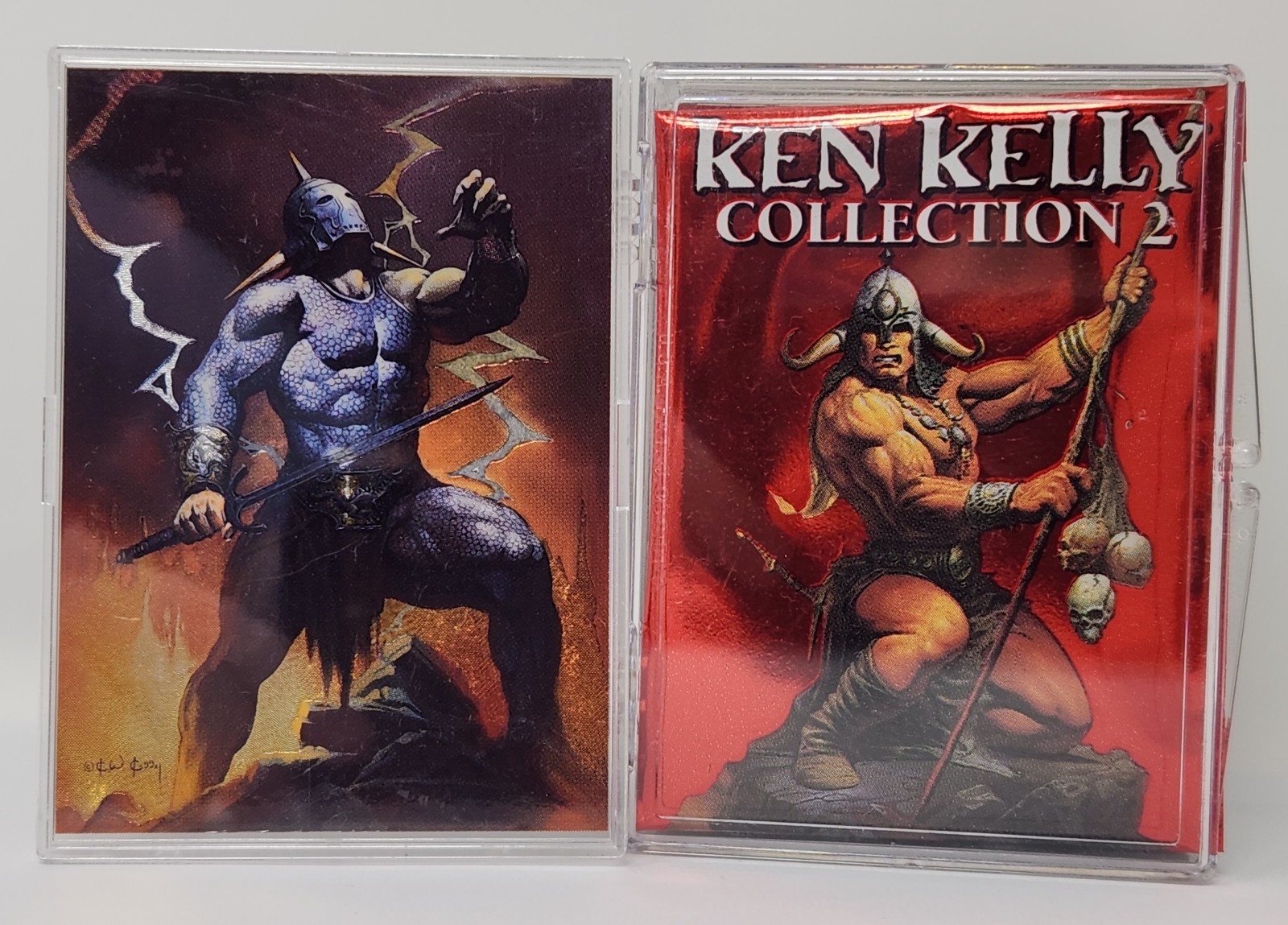 KEN KELLY COLLECTION 2 Trading Cards 1994 COMPLETE 90-Card Base Set & CHASE CARD