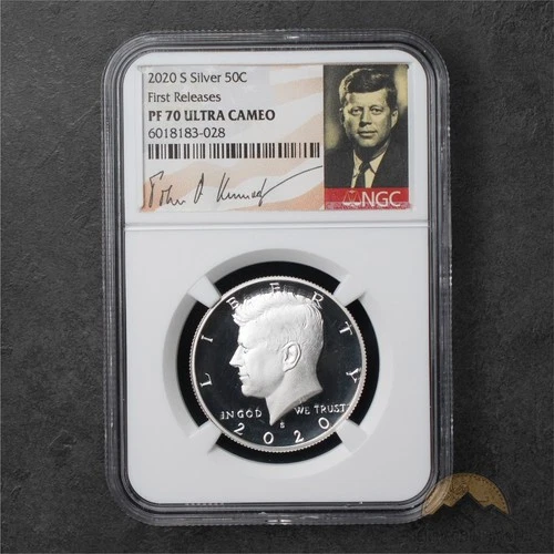 2020-S Proof Kennedy Silver Half Dollar 50c - NGC PF70 UCAM Early Release