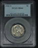 Jefferson Nickel. 1941 S. PCGS MS66. Lot # 9065-335-928