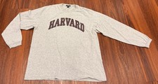 Harvard Men’s Large Crewneck Sweatshirt Long Sleeve USA Made The Cotton Exchange