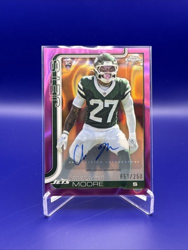 2025 Topps Chrome Malachi Moore Refractor (RAW)