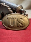 Civil War U.S. Oval Brass Belt Plate Buckle – Union Infantry, c. 1861–1865